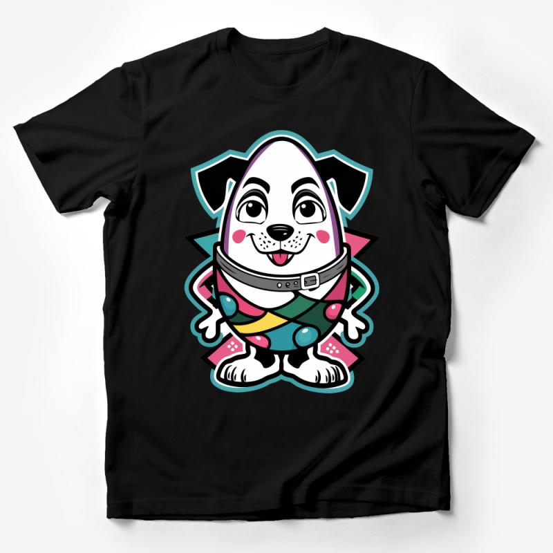 Cute Cartoon Dog T-Shirt, Colorful Puppy Graphic Tee, Unisex Children's Apparel, Fun Animal Top for Kids, Gift Idea Male T-Shirt Cute Cartoon Dog T-Shirt, Colorful Puppy Graphic Tee, Unisex Children's Apparel, Fun Animal Top for Kids, Gift Idea Male T-Shirt